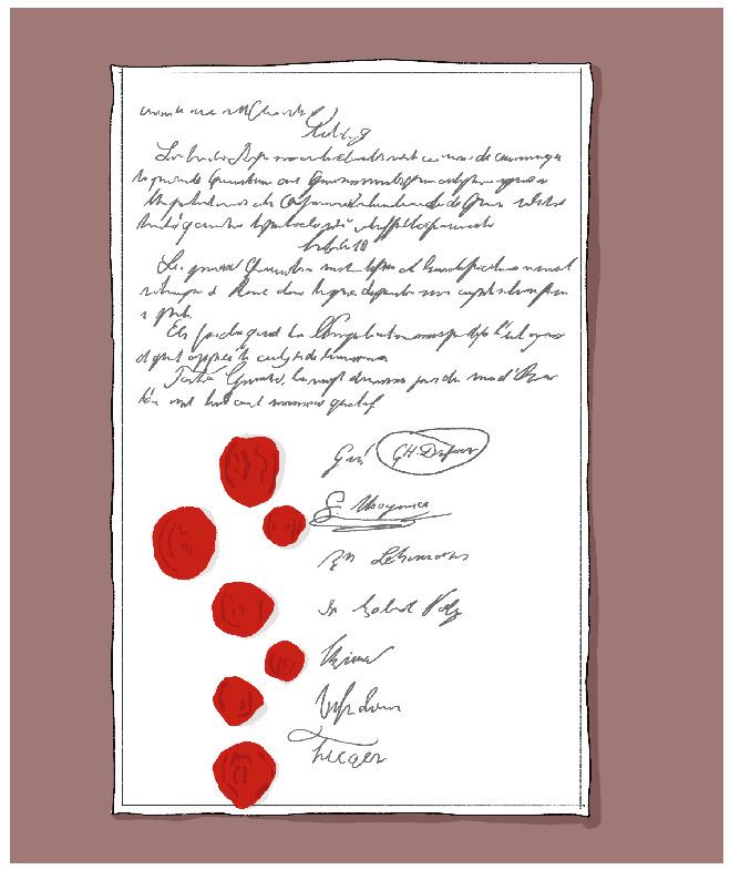 de Stichworte: 1864 wurde die erste Genfer Konvention unterschrieben.