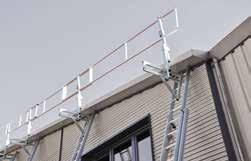 14 Giebel-Absturzsicherung Schutzklasse A Viele Arbeiten auf dem Dach sind durch die Errichtung aller nötigen Absturzsicherungen ein Zeit- und Kostenfresser.