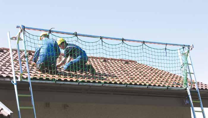 8 BAVARIA-Leitern-Dachschutzwand Schutzklasse C BAVARIA-LEITERN-DACHSCHUTZWAND GRUNDSET Anzahl Bezeichnung Gewicht (kg) 7700