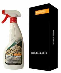 226 I MAINTENANCE MAINTENANCE TEAK / TECK / TEAKHOLZ / TEAK / TEAK / TECA TEAK CLEANER Ref: TEAC 500ml POWERFUL CLEANER: for removal of all stains and dirt on teakwood.