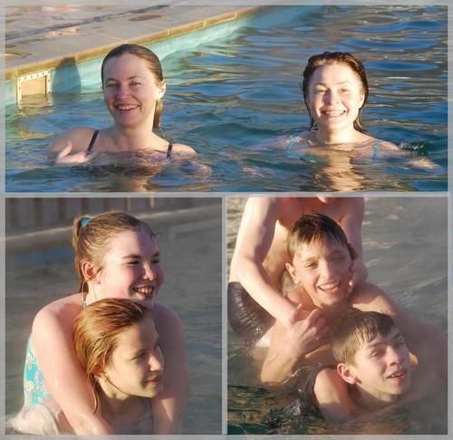 Badefreuden in den heißen Quellen des Thermalbades bei Nijegorodskaja taten dem Leib und der Seele gut!