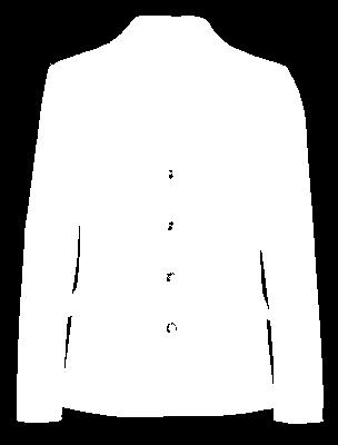 Sollte ein Brusttaschenanhänger getragen werden, ist unter dem Namenschild ein kleiner schwarzer Knopf anzunähen, der dann durch das Namenschild verdeckt wird.