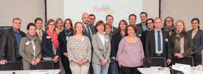 Familienbewusste Unternehmen in Dortmund beteiligen. FamUnDo zeigt den Betrieben Möglichkeiten auf, wie sie ihre Belegschaft dabei unterstützen können, Beruf und Familie unter einen Hut zu bringen.