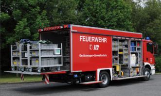 Krankenkraftwagen der Feuerwehr Abb.