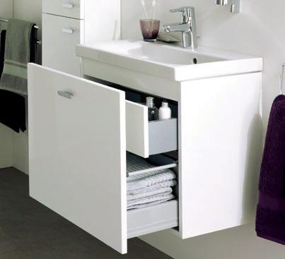 Connect Space ermöglicht komfortable und funktionale Lösungen für kleine Bäder und Gäste-WCs.
