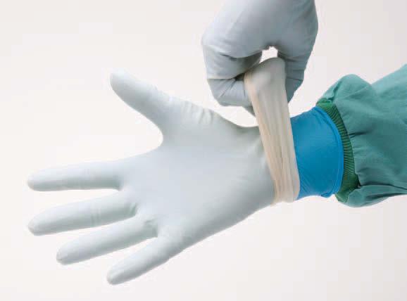 Medizinische OP- und Untersuchungshandschuhe Infektionskontrolle in guten Händen Double-Gloving um Ihren persönlichen Schutz zu verbessern Eine doppelte Schicht Handschuhe zu tragen mindert das