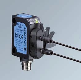 FL 0 Sensor für Kunststofflichtleiter-Adaption Kleines, kompaktes Verstärkergerät Der sensor FL 0 besticht durch seine geringen Abmessungen und überzeugenden Leistungsdaten.