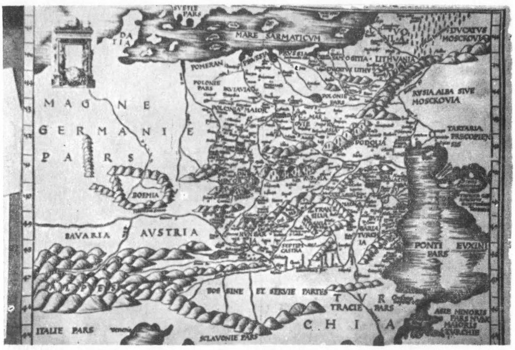 Roma In 1507 (cu denumirea Brassco pentru Braşov). 1' Fig.