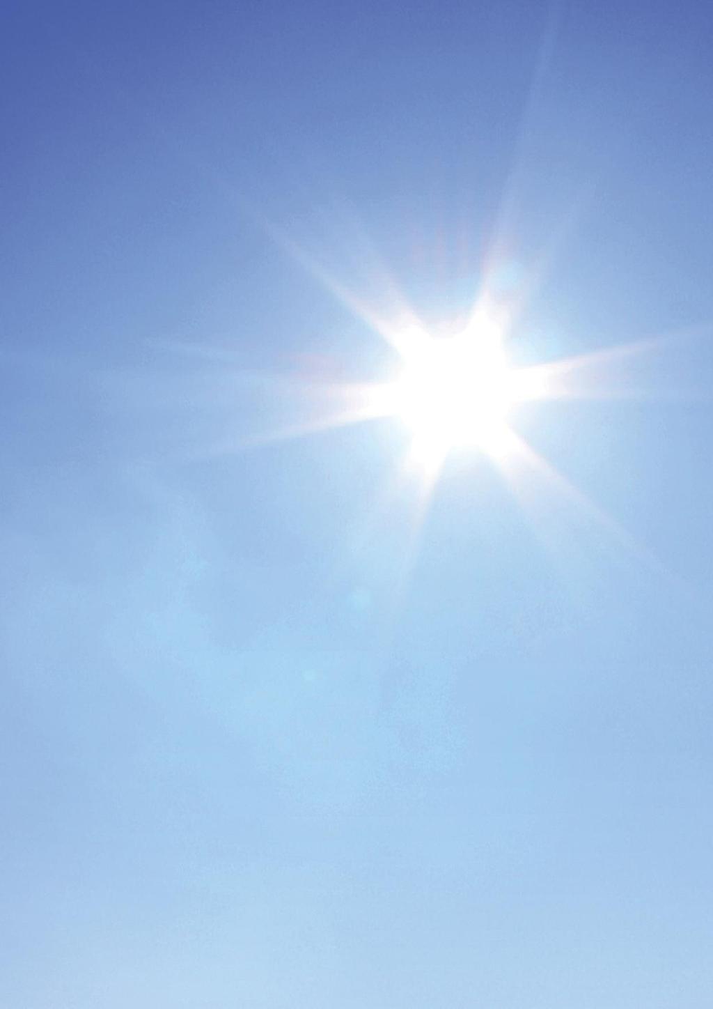 Hitze Sonnenstrahlen haben keine Temperatur. Bis sie auf die Erde treffen. Aber dann!