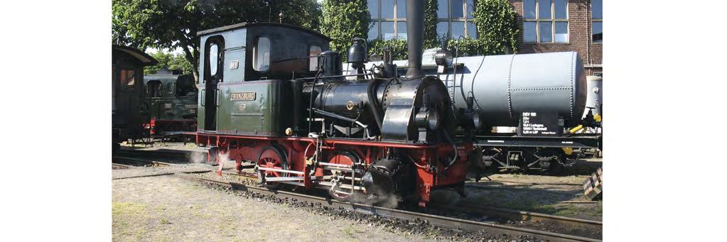 20181 Dampflokomotive "Franzburg" Dampflokomotive Lenz Typ i, Gattung Pommern. Diese von der Vulcan Stettiner Maschinenbau AG für die Fa.