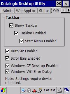 3.4 Tab Win Schnellstartanleitung DDU Hier können Sie mehrere Funktionen von Windows ein- bzw.