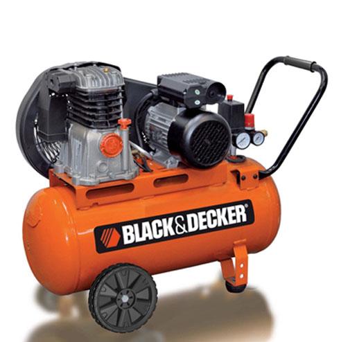 BLACK & DECKER KOMPRESSOR BD 320/50-3 ölgeschmiert Riemenantrieb Spannung: 230 V / 50 Hz Leistung: 3 PS / 2,2 kw Druck max.