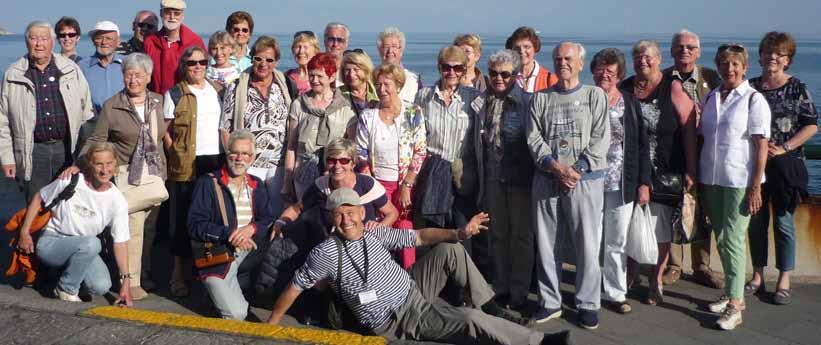 AACHENER PENSIONÄRE UNTERWEGS Zum Start in die Ausflugssaison 2015 fuhren 58 er Senioren am 22. April unter Leitung von Marianne Blanche nach Lohr am Main.