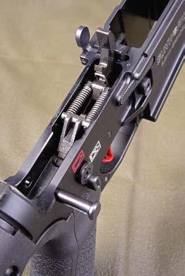 LANGWAFFEN Gunworks AR-15 Concept Gun im Mittelkaliber 6,5 mm Grendel schluss bildet, mit einer Titannitrid- Beschichtung versehen, um Gleit- und Reinigungseigenschaften zu verbessern.