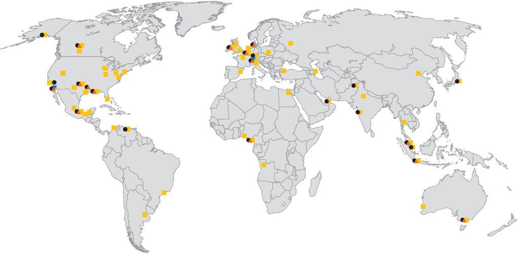 FACILITIES WORLDWIDE Manufacturing, Administrative and Engineering Facility