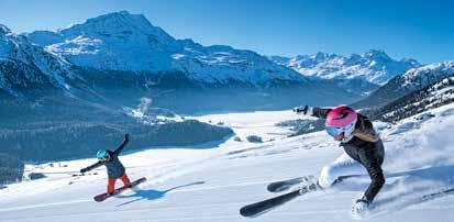 Sport Seite 09 Ski- und Snowboard-Aktivitäten der besonderen Art Für besondere Abwechslung sorgt das reichhaltige Angebot an Pistenaktivitäten.