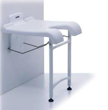 2 Dusch-Toilettenrollstuhl Flexibel einsetzbar BAD & WC Duschhocker Standard Leicht und platzsparend Ein Duschhocker bietet für Personen mit beeinträchtigter Stehfähigkeit eine