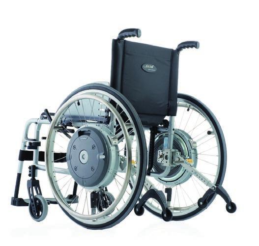 Die Vorteile des handbetriebenen Rollstuhls bleiben dabei erhalten. HMV-Nr. 18.99.04.1 Mobile Treppensteiger passen an nahezu alle manuellen Rollstühle. Die Verbindung erfolgt mittels eines Adapters.