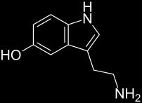 Das Serotonin (5-Hydroxytryptamin) Indolamin/ Tryptamin Gewebshormon & Neurotransmitter (Botenstoffe) kommt im ZNS,
