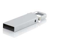 0 Lasergravur - 10 x 25 mm USB 135 GRÖSSE 6 x 56 x 12,5 mm FARBEN silber MATERIAL Metall GEWICHT 18 g KAPAZITÄT 1 / 2 / 4 / 8 / 16 GB USB 2.