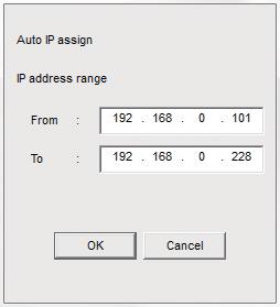 So weisen Sie mehreren Fernbedienungen IP-Adressen automatisch zu Sie können mehreren Fernbedienungen gleichzeitig automatisch IP-Adressen zuweisen.
