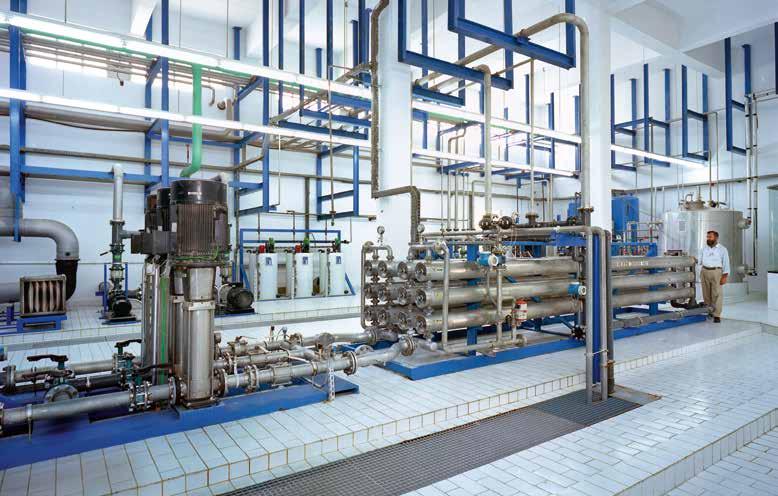 INDIVIDUELLE ANLAGEN Maßgeschneidert und passgenau Link zum Technologie-Film Prozesswasseraufbereitung für die Polymerfaserherstellung.