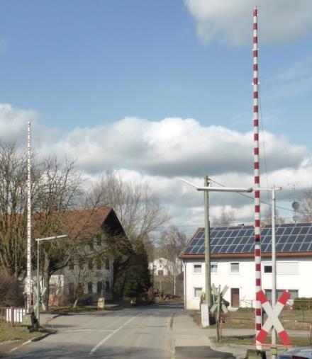 am Bahnübergang