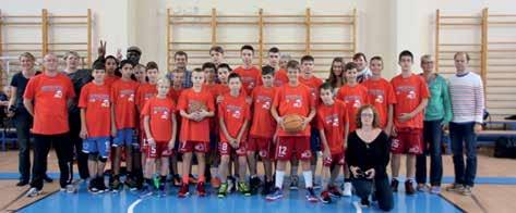 Basketball fahrt in die Slowakei.