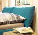 with headboard in pillow