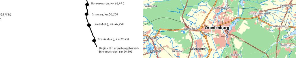 Strecke 6088, Birkenwerder Neustrelitz Nassenheide