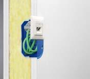 Schallschutz Electronic-Dose Schallschutz Electronic-Dose für den Einsatz in Wänden mit erhöhten Anforderungen an den Schallschutz.