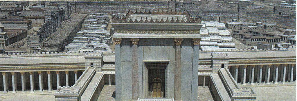 Der Tempel in Jerusalem Es war das einzige Heiligtum der Juden und.