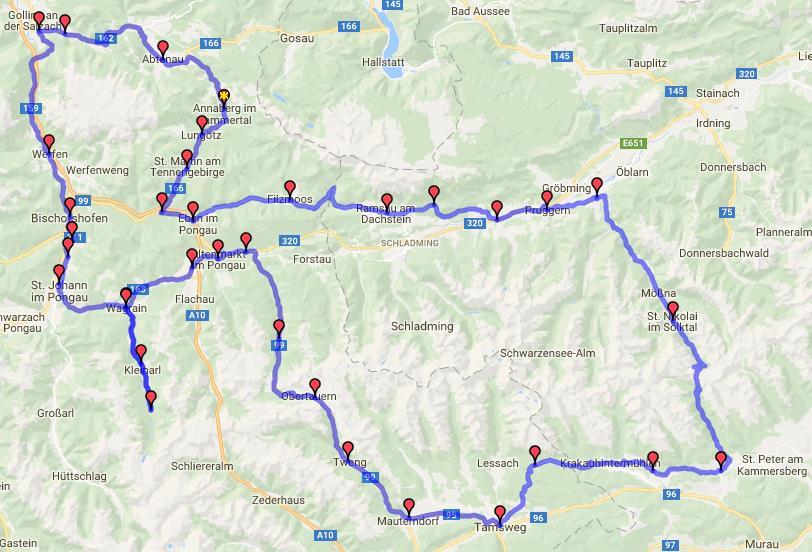 Sölkpass 1 ca. 295 km Der Sölkpass darf in der Steiermark duchaus als außergewöhnlich gelten.