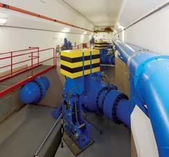 Maschinengruppe 2 wahlweise für Albigna oder Forno: 2 Peltonturbinen 36 MW 50 MVA Albigna: 741 m Betriebswassermenge 6,0 m 3 /s Forno: 564 m Betriebswassermenge 5,4 m 3 /s Maschinengruppe 3