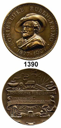 Bankier und Numismatiker +1867) Zinnmedaille 1861 (Sebald bei Drentwett) zu seinem 70.Geburtstag. Brustbild links/ Schrift im Eichenkranz. 41 mm. 25,73 g.