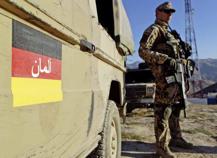 Quelle: Miguel Villagran/Getty Images Eine Friedensmission, die letztendlich keine war: deutsche Truppen in Afghanistan.