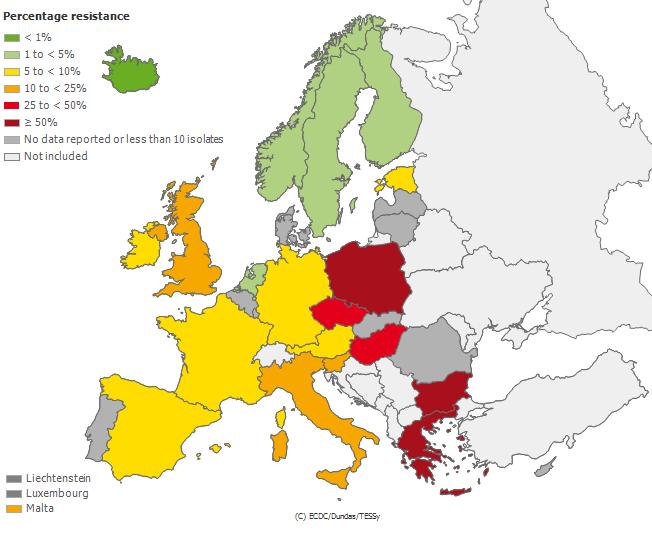 Resistance to expanded-spectrum cephalosporins.