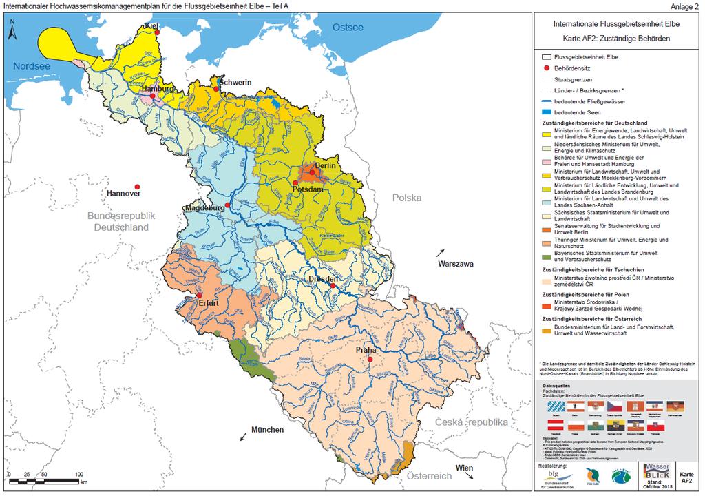 2. Regionale Maßnahmeplanung Hochwasserrisikomanagementplan Elbe (Ebene 1) Regionale Maßnahmenplanung Vorgaben (Ebene 2) Untersetzung Informelle Planung (freiwillig, ohne Rechtsgrundlage, kooperativ,