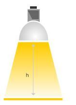 3. Lichttechnische Größen Beleuchtungsstärke E [lx=lm/a] Lichtstrom bezogen auf eine Fläche Lux-Richtwerttabellen