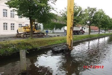Papenburg Baumaßnahme: Schlammräumung Hauptkanal Ausführungsort: