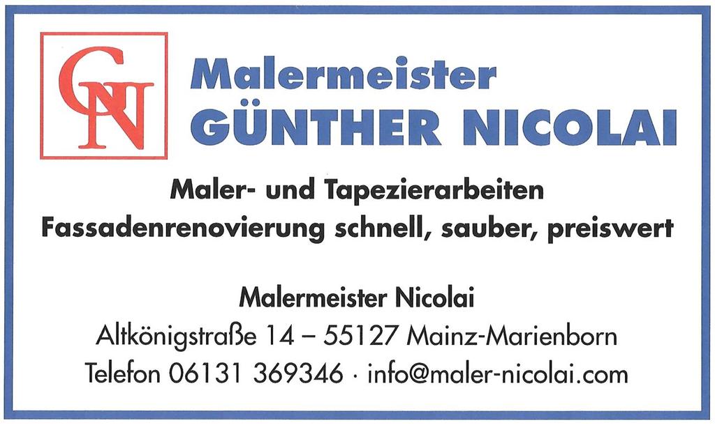 Liebe Mitglieder, Freunde und Gönner des Wander- & Lennebergverein Rheingold Mainz e.v., unser schöner Verein wächst und wächst.