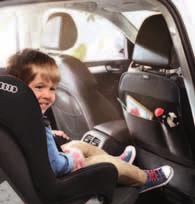 08 02 03 Audi Babyschale Mit Hilfe der ISOFIX-Basis (Empfehlung) leicht zu montieren lässt sich optional auch mit dem
