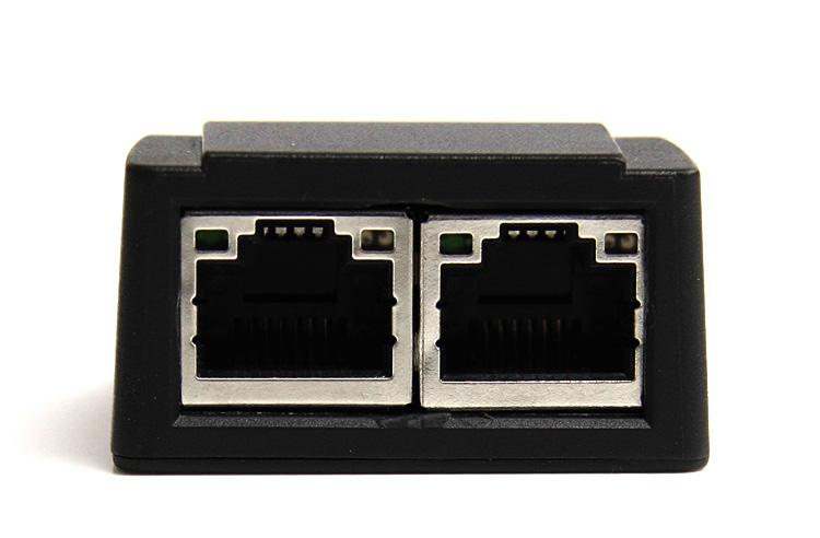 Einführung Die EC2000S 2-Port-ExpressCard Gigabit-Ethernet Netzwerk-Adapterkarte fügt zwei zusätzliche 10/100/1000 Mbp/s Ethernet-Ports an ein ExpressCard-fähiges Laptop oder Small Form-Faktor-System.