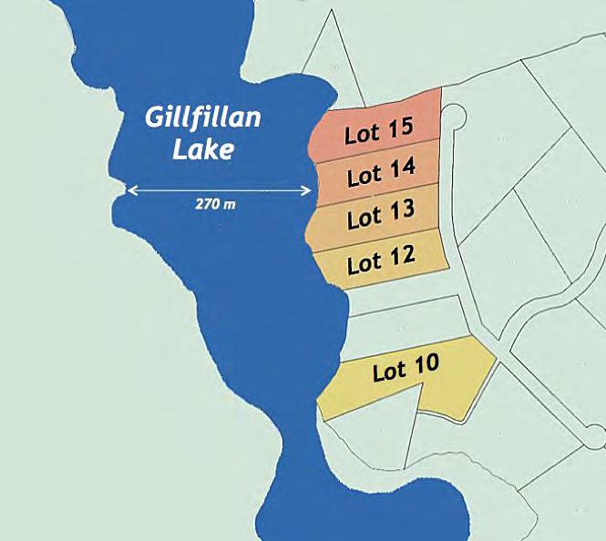 Seegrundstücke am Gillfillan Lake Lot 10 Fläche: