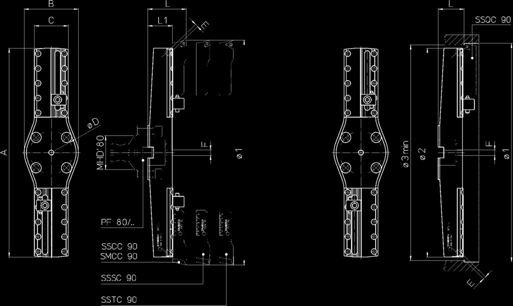 500-600 - 700 BPS... Ø 200 ~ 800 p.218 p.176 92 fig.1 fig.2 Ø3 min = (Ø1+Ø2+1) : 2 fig.2 COMPONENTS 1. Body 2.