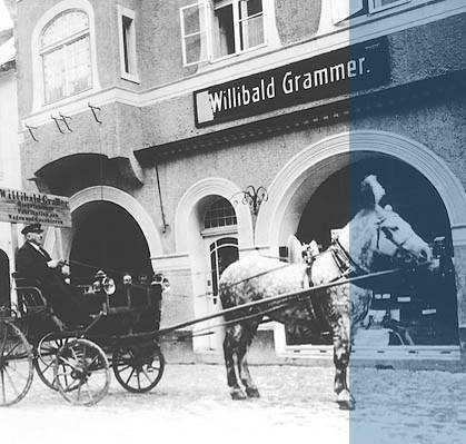 GRAMMER MEILENSTEINE Die Erfolgsstory von GRAMMER begann vor über 100 Jahren, als Willibald Grammer in Amberg eine Sattlerei eröffnete.