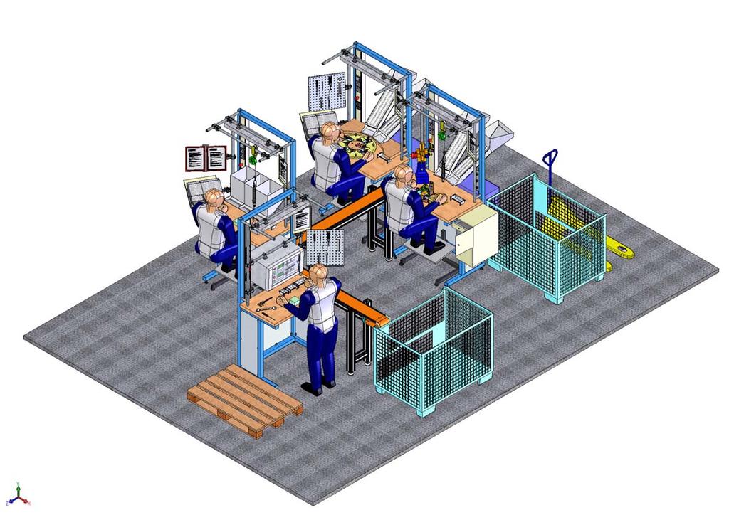Bei Montageplatz von Schneider steht die optimale Lösungsfindung für den zu Bewältigenten Arbeitsablauf im Vordergrund.