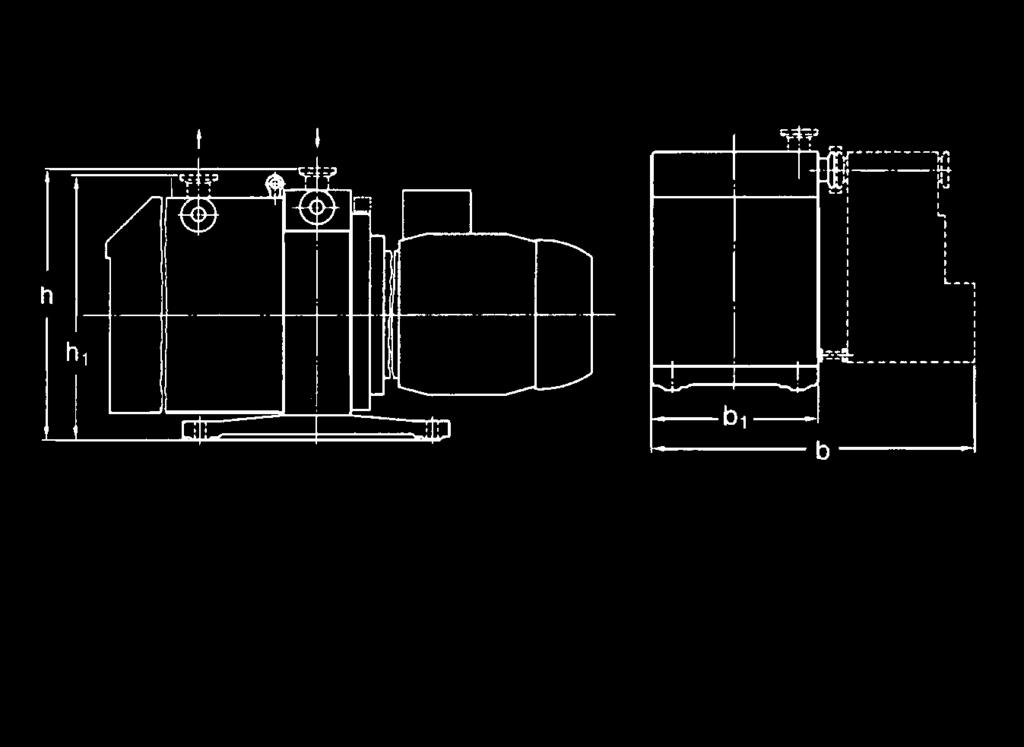 Zubehör für TRIVAC B Drehschieber-Vakuumpumpen Auspuff-Filter mit Schmiermittel-Rückführung ARS 16-25, ARS 40-65 ARS 40-65 Diese Kombination aus Auspuff-Filter mit schwimmerbetätigtem Ventil