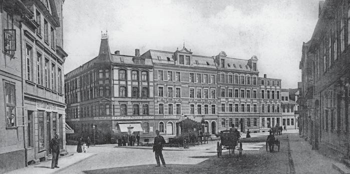 Für Wohnungslose wurden Baracken errichtet Ziegenmarkt (1900) Schweriner Marktplatz (1910) 1919 errichtete die Stadt am Schwälkenberg fünf Baracken für die Unterbringung wohnungsloser Bürger.