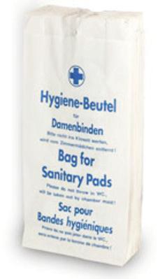 Hygienebag, chrom Wandspender,chrom, Format: 10x3,5x3 cm  H